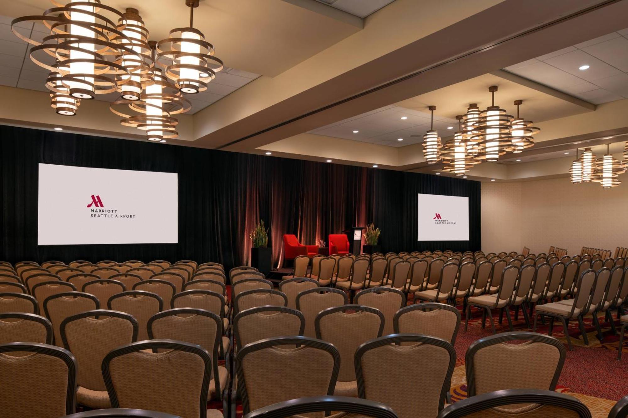 Seattle Airport Marriott Hotel Сиатак Екстериор снимка