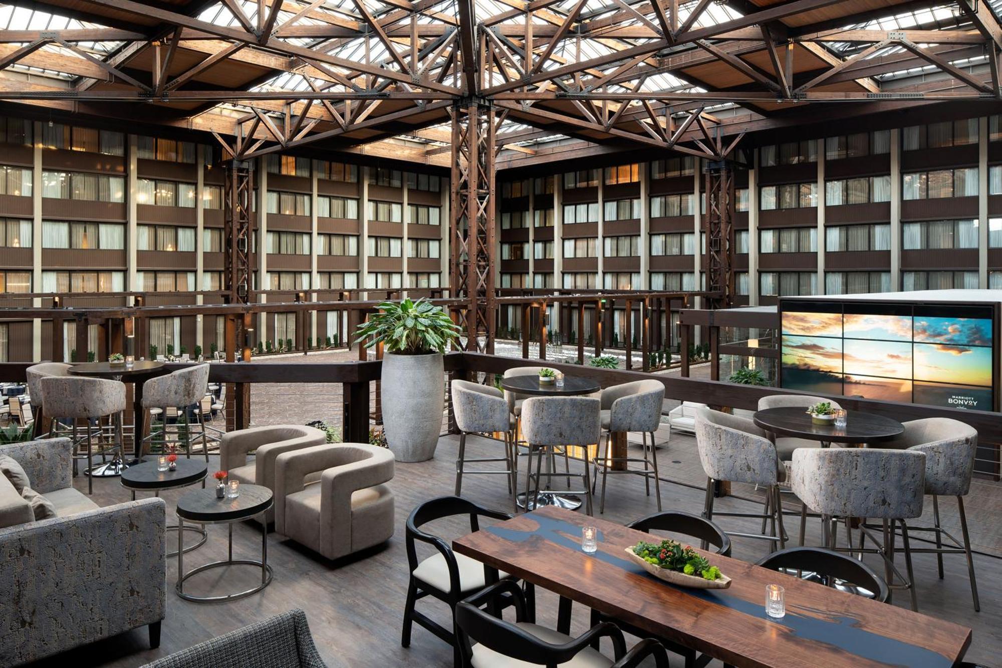 Seattle Airport Marriott Hotel Сиатак Екстериор снимка