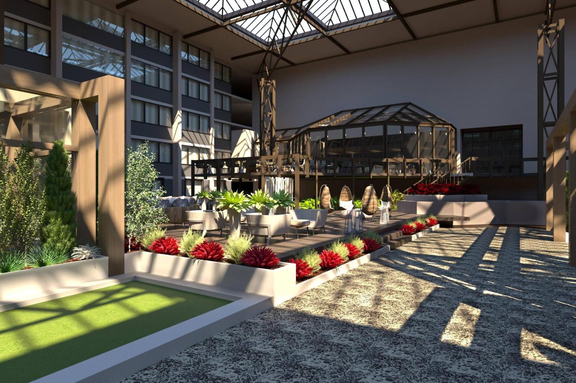 Seattle Airport Marriott Hotel Сиатак Екстериор снимка