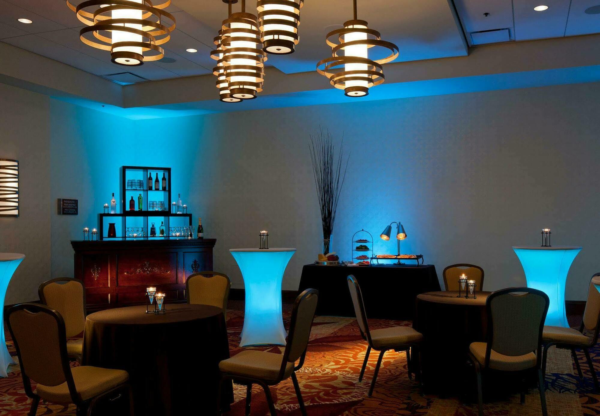 Seattle Airport Marriott Hotel Сиатак Ресторант снимка